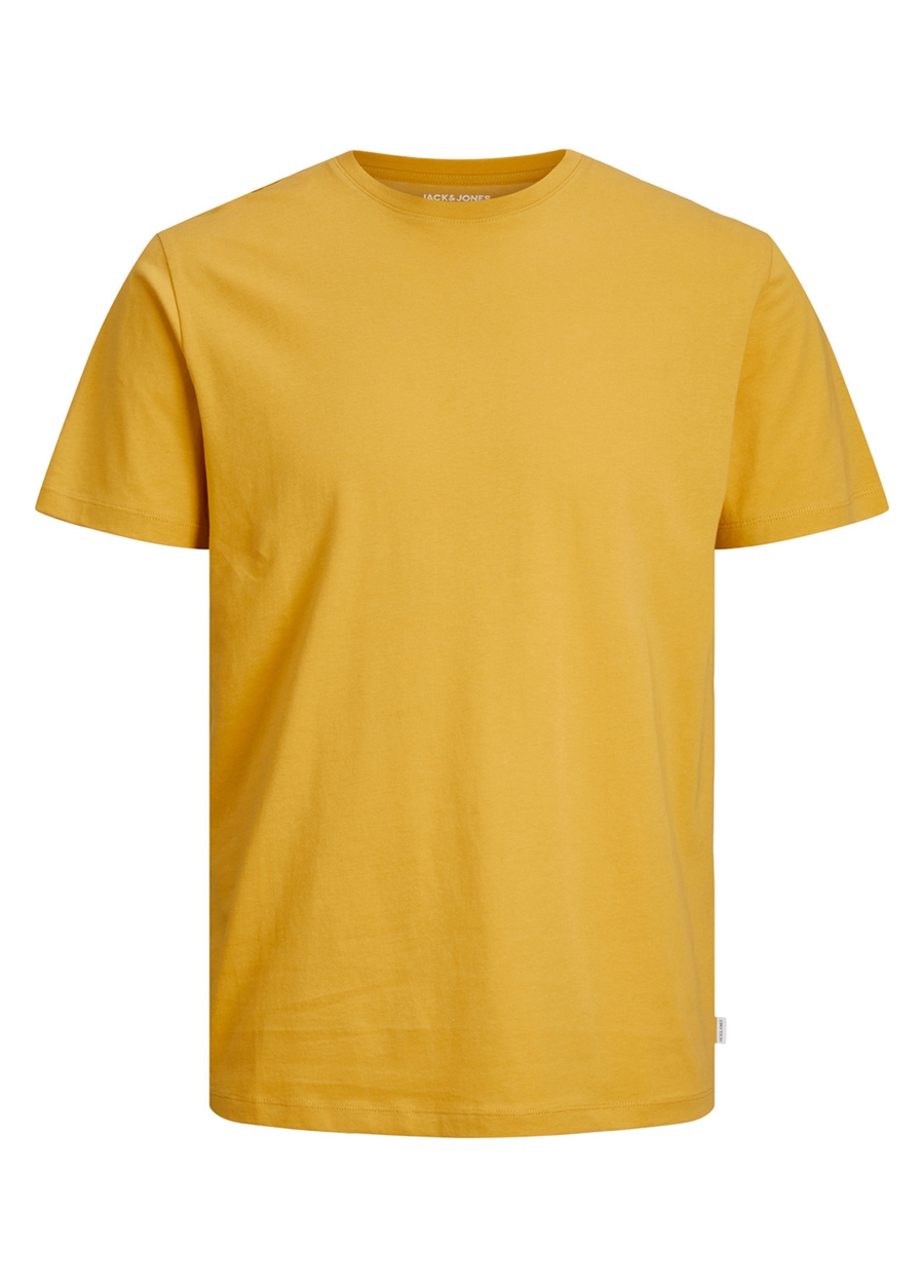 Jack & Jones Yuvarlak Yaka Kahve Erkek T-Shirt 12156101_JJEORGANIC BASIC TEE SS O-_1