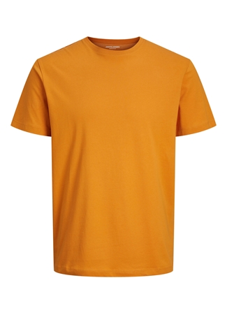 Jack & Jones Yuvarlak Yaka Turuncu Erkek T-Shirt 12156101_JJEORGANIC BASIC TEE SS O-_3