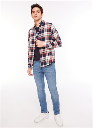 Jack & Jones Kırmızı Erkek Gömlek 12235982_JJECLASSIC AUTUMN CHECK SH_2