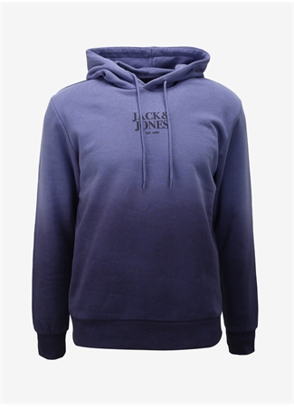 Jack & Jones Mor Erkek Sweatshırt 12236151_JJFADE SWEAT HOOD