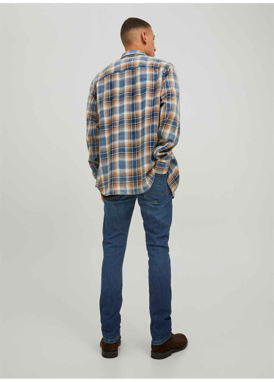 Jack & Jones 12224987_JJIGLENN JJORIGINAL AM 819 Erkek Düşük Bel Slim Fit Denim Pantolon_2