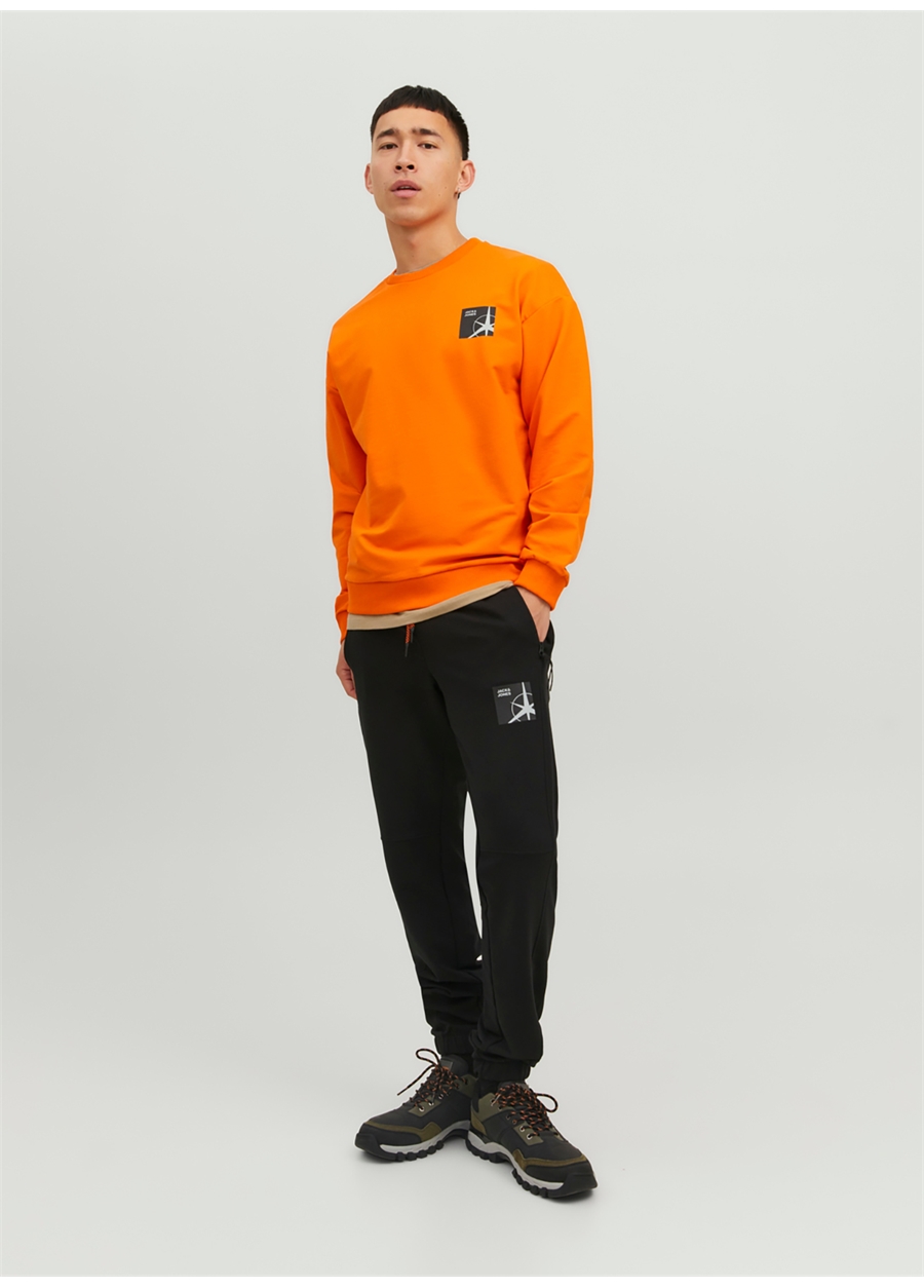 Jack & Jones Slim Fit Siyah Erkek Eşofman Altı 12230407_JPSTWILL JJFILO SWEAT PANT_0