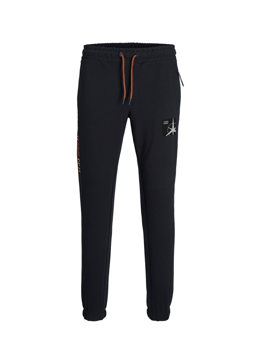 Jack & Jones Slim Fit Siyah Erkek Eşofman Altı 12230407_JPSTWILL JJFILO SWEAT PANT_7