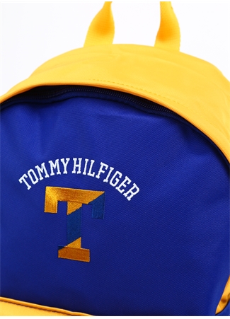 Tommy Hilfiger Mavi Erkek Çocuk Sırt Çantası COLORFUL VARSITY BACKPACK_3