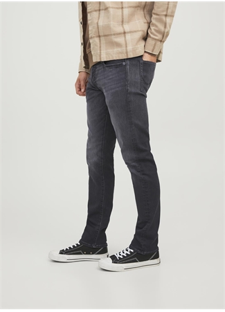 Jack & Jones 12237316_JJIGLENN JJICON GE 842 I.K Siyah Erkek Düşük Bel Slim Fit Denim Pantolon_2