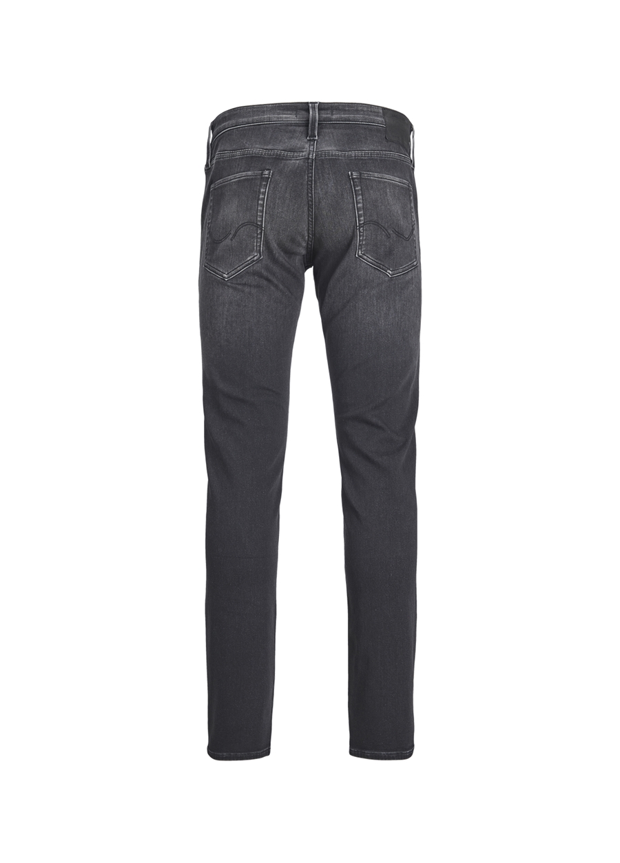 Jack & Jones 12237316_JJIGLENN JJICON GE 842 I.K Siyah Erkek Düşük Bel Slim Fit Denim Pantolon_3