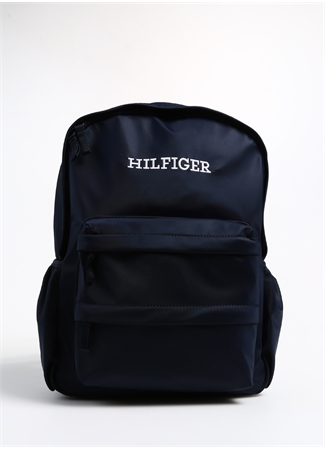 Tommy Hilfiger Mavi Erkek Çocuk Sırt Çantası CORPORATE HILFIGER BACKPACK PLUS