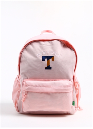 Tommy Hilfiger Pembe Kız Çocuk Sırt Çantası COLORFUL VARSITY BACKPACK