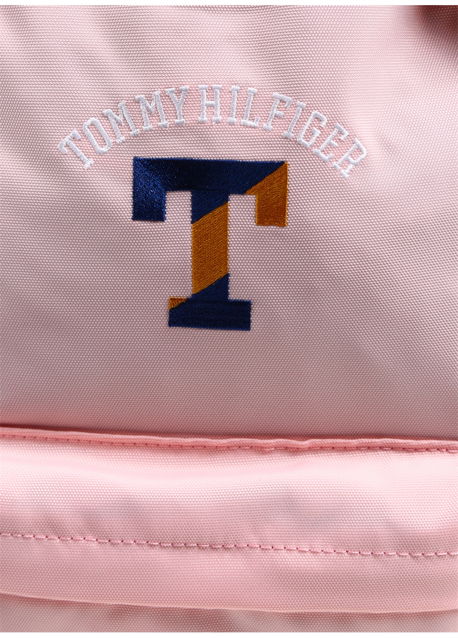 Tommy Hilfiger Pembe Kız Çocuk Sırt Çantası COLORFUL VARSITY BACKPACK_3