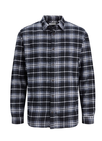 Jack & Jones Slim Fit Açık Mavi Erkek Gömlek 12237039_JJPLAIN FALL CHECK SHIRT L_3