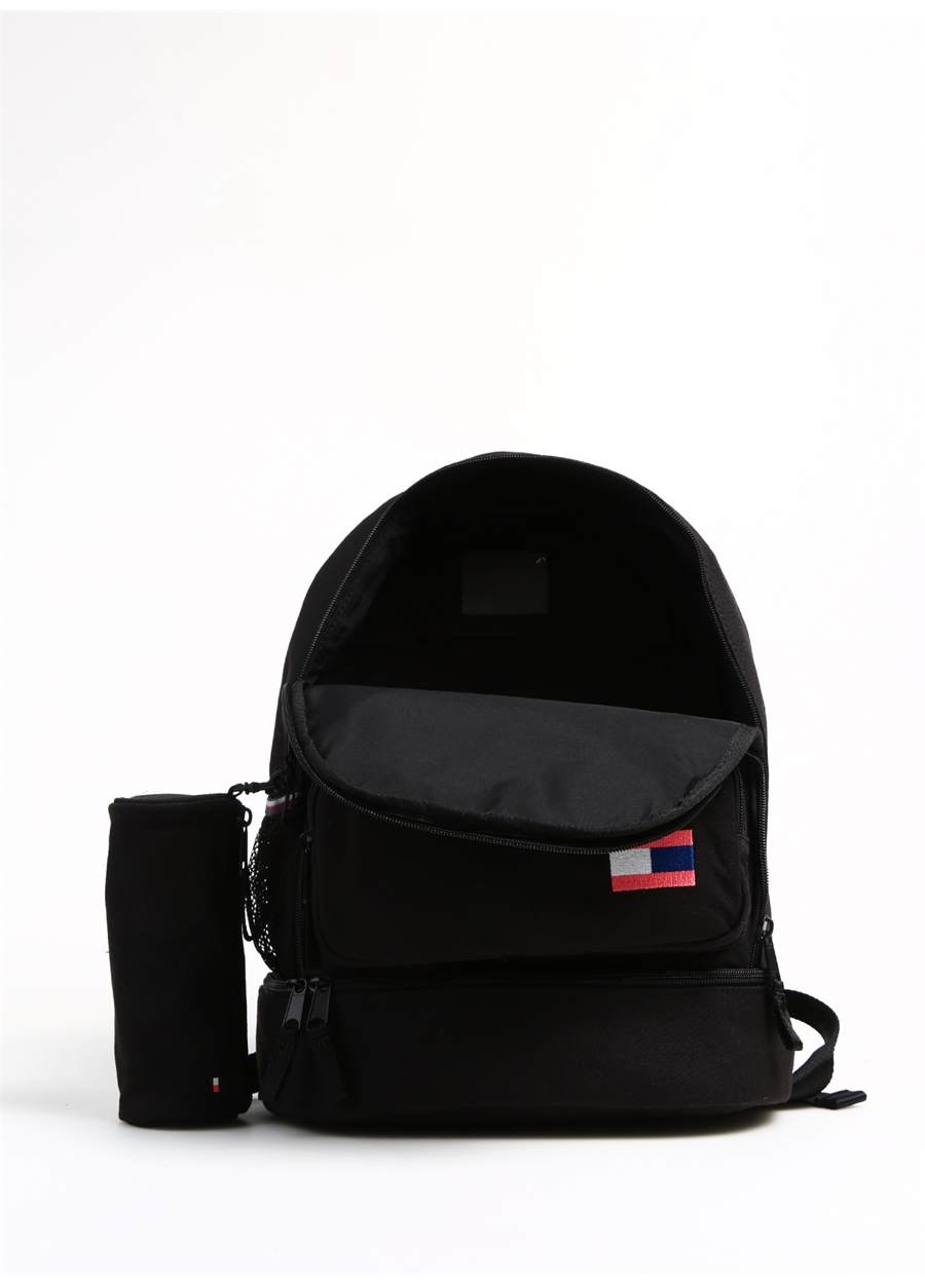 Tommy Hilfiger Siyah Kız Çocuk Sırt Çantası BIG FLAG BACKPACK SET_3