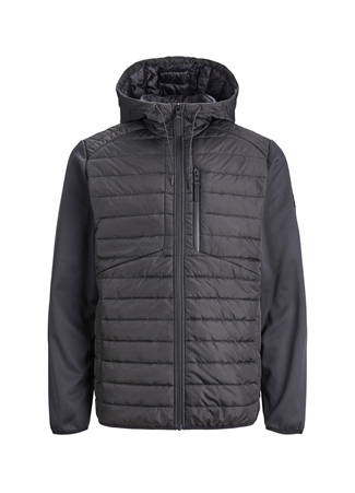 Jack & Jones Standart Siyah Erkek Ceket 12237780_JJCASPER HYBRID JACKET