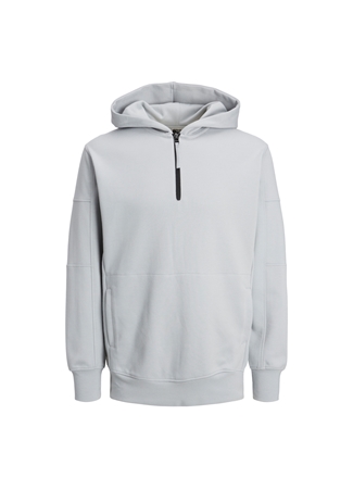 Jack & Jones Kapüşon Yaka Gri Erkek Sweatshırt 12240224_JCOSHADE SWEAT HOOD_6