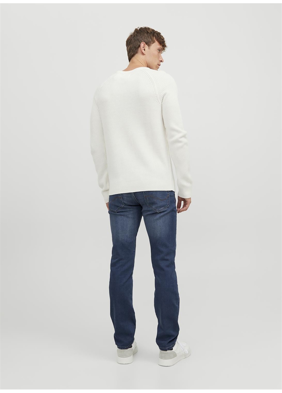 Jack & Jones 12243821_JJIGLENN JJICON SQ 317 Erkek Düşük Bel Slim Fit Denim Pantolon_1