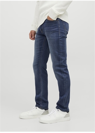 Jack & Jones 12243821_JJIGLENN JJICON SQ 317 Erkek Düşük Bel Slim Fit Denim Pantolon_7