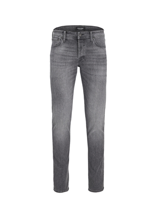 Jack & Jones 12243599_JJIGLENN JJORIGINAL SQ 349 Siyah Erkek Düşük Bel Slim Fit Denim Pantolon_4