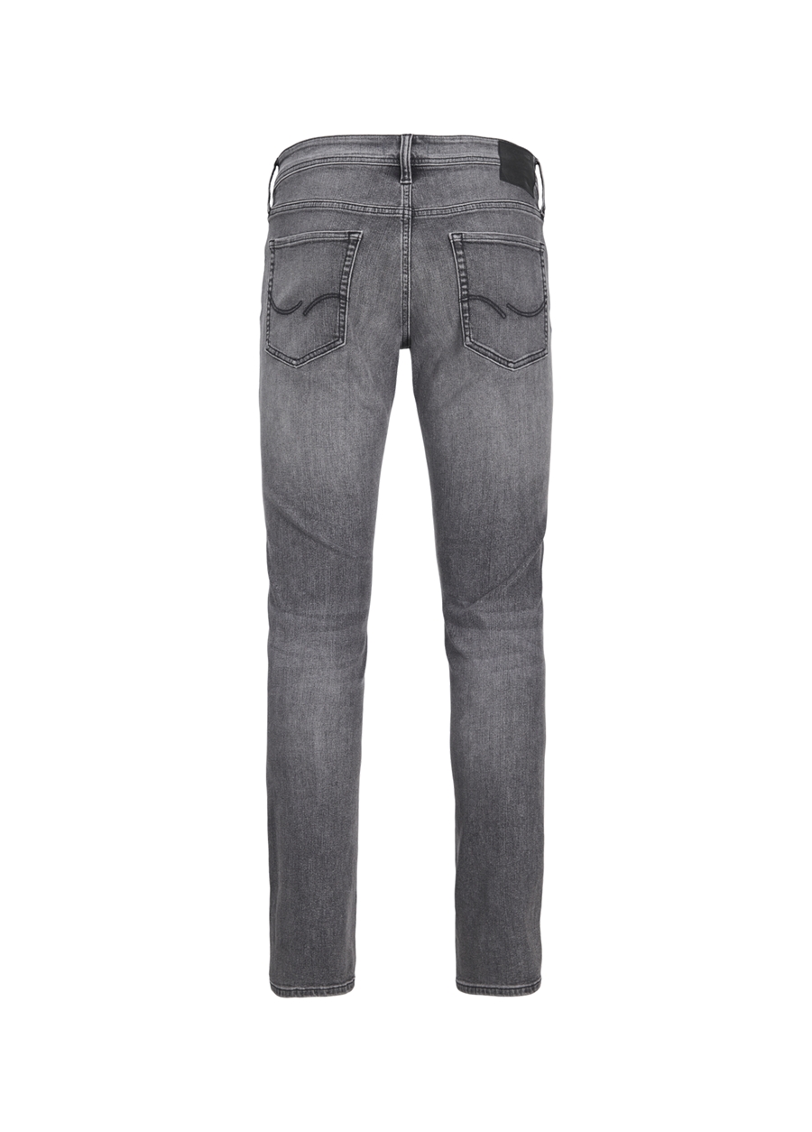 Jack & Jones 12243599_JJIGLENN JJORIGINAL SQ 349 Siyah Erkek Düşük Bel Slim Fit Denim Pantolon_6