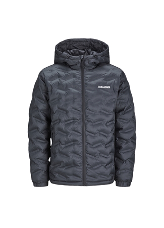 Jack & Jones Gri Erkek Mont 12250429_JCOWIN QUILTED JACKET SMU