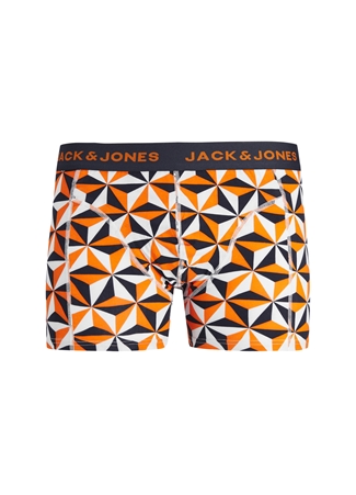 Jack & Jones Turuncu Erkek Boxer 12250985_JACGEOMETRIC GEMS TRUNK_1