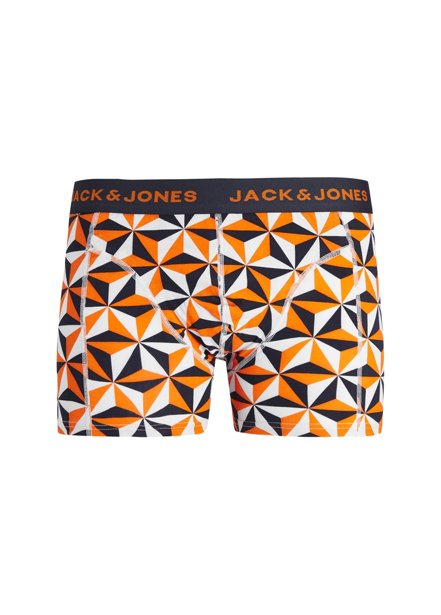 Jack & Jones Turuncu Erkek Boxer 12250985_JACGEOMETRIC GEMS TRUNK_1