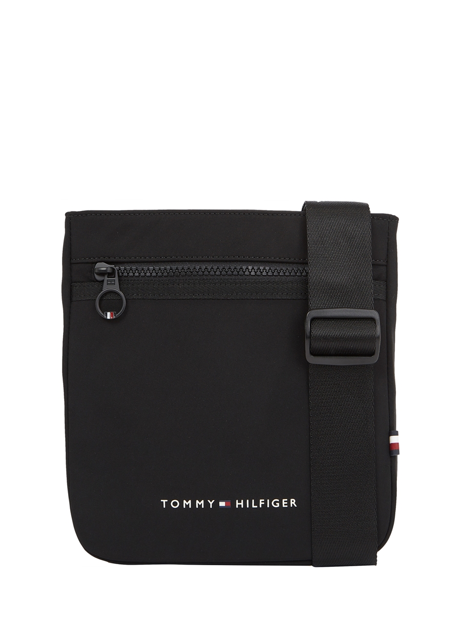 Tommy Hilfiger Siyah Erkek 19X21x2 Cm Postacı Çantası TH SKYLINE MINI CROSSOVER_0