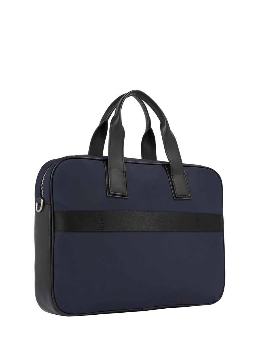 Tommy Hilfiger Lacivert Erkek 40X29x6,5 Cm Laptop Çantası TH CENTRAL REPREVE COMPUTER BAG_1