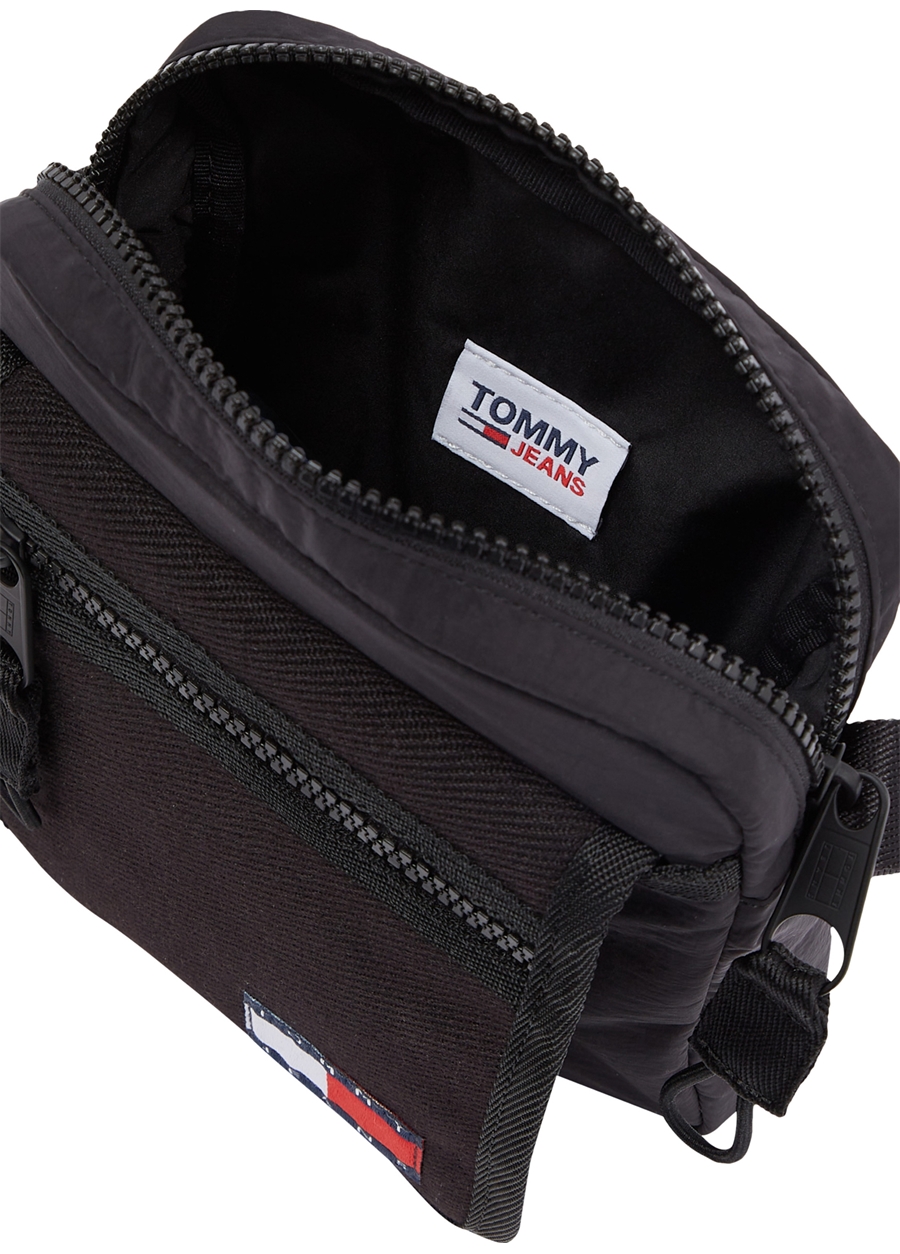 Tommy Hilfiger Siyah Erkek 17X21x5 Cm Postacı Çantası TJM MISSION REPORTER_2