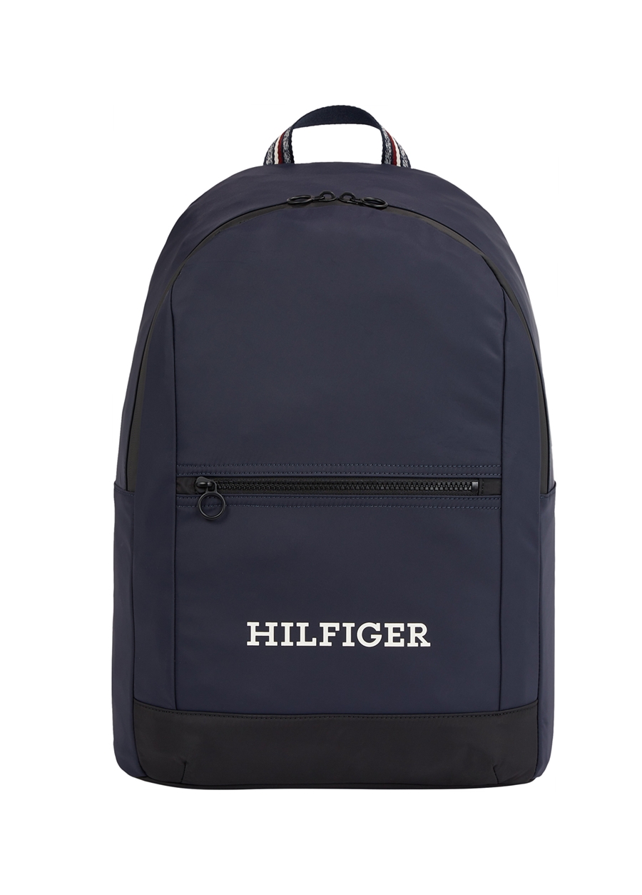 Tommy Hilfiger Lacivert Erkek 35X43x15 Cm Sırt Çantası HILFIGER DOME BACKPACK_0