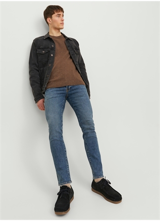 Jack & Jones 12237294_JJIGLENN JJFOX SBD 948 NOO Erkek Düşük Bel Slim Fit Denim Pantolon_2