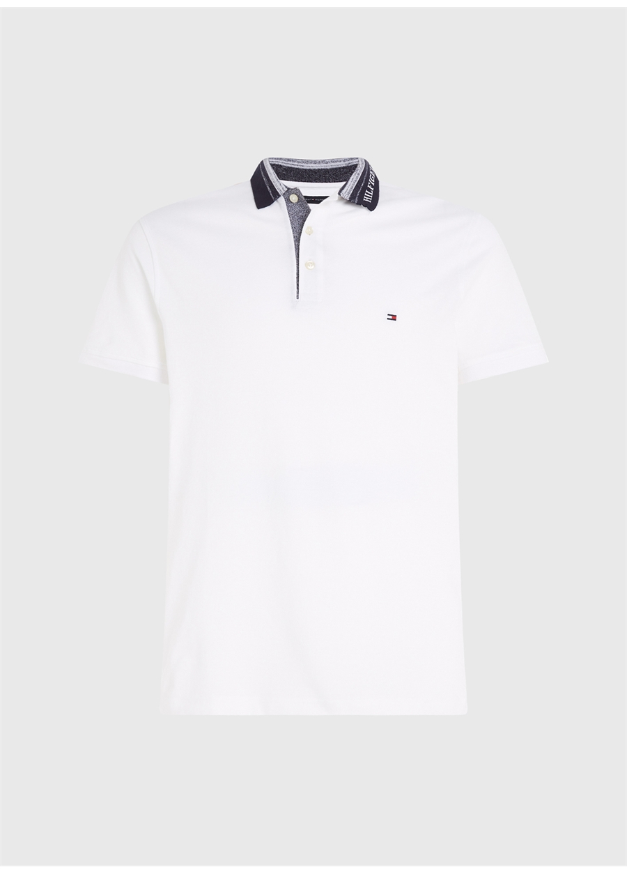 Tommy Hilfiger Beyaz Erkek Polo T-Shirt MW0MW31679YBR_1