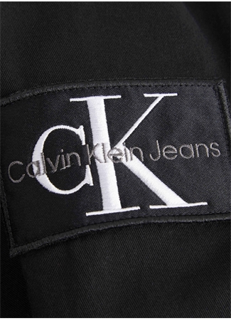 Calvin Klein Jeans Normal Siyah Düz Erkek Gömlek J30J323255BEH_5