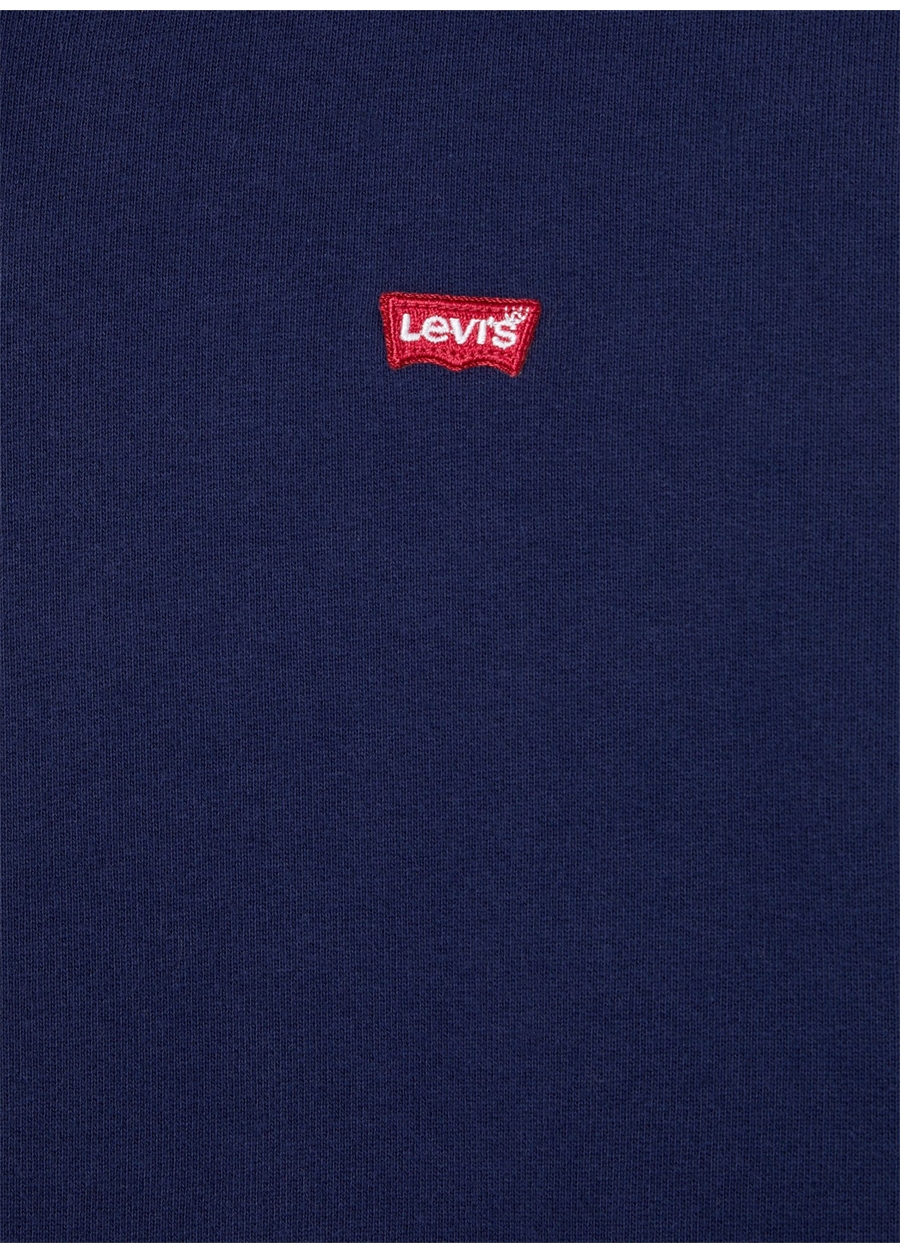 Levis Kapüşon Yaka Mavi Erkek Sweatshırt A7770-0000_NEW ORGNL ZIP UP TR NAVA_5