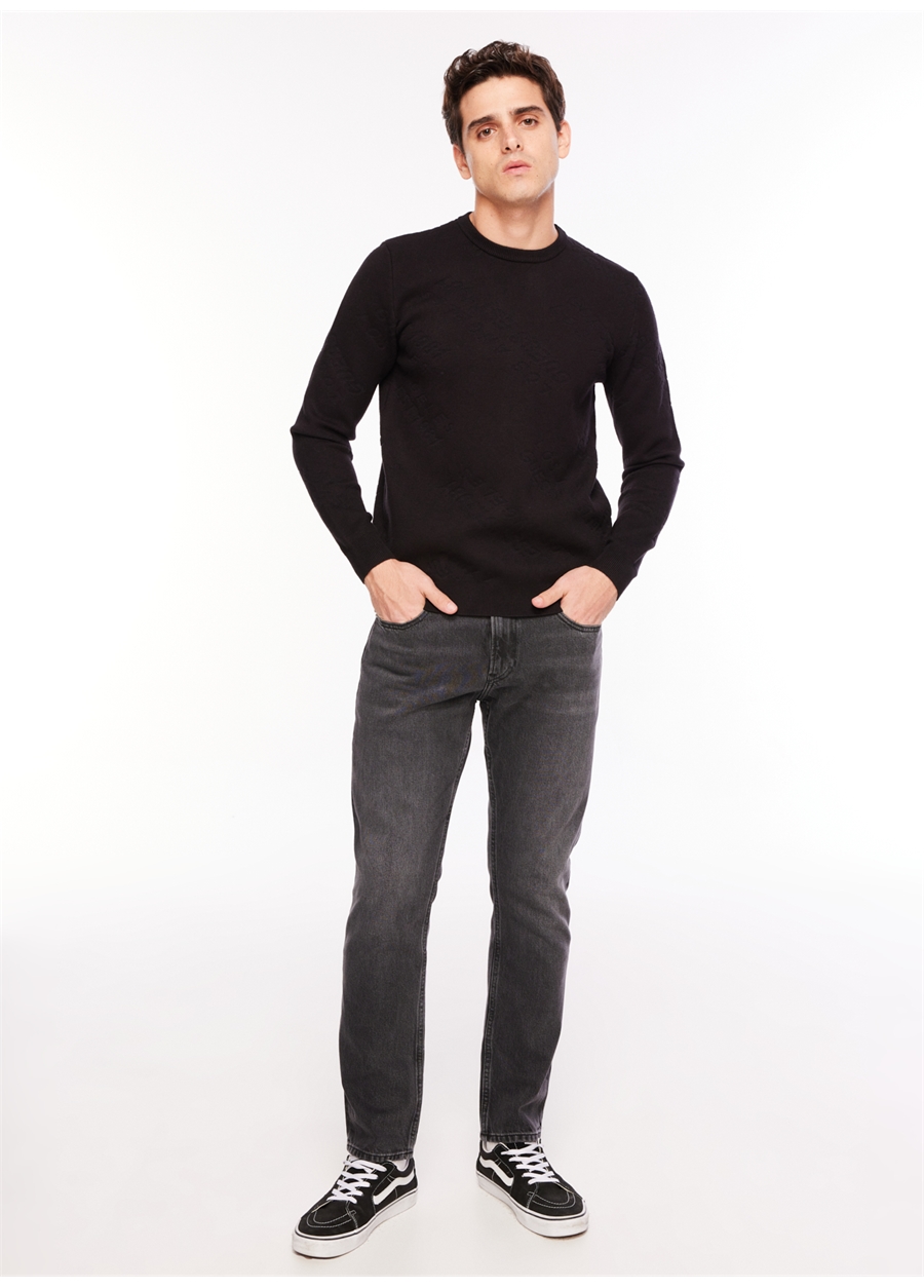 Calvin Klein Jeans Normal Siyah Erkek Denim Pantolon J30J3238821BY