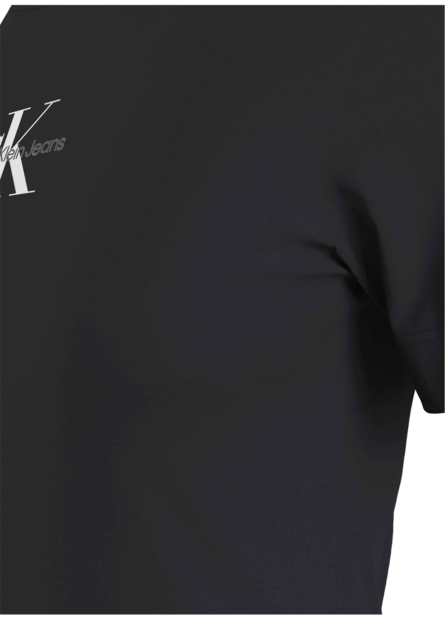 Calvin Klein Jeans Bisiklet Yaka Düz Beyaz Kadın T-Shirt J20J221426_1