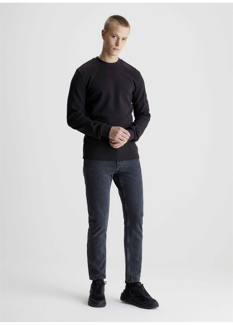 Calvin Klein Jeans Normal Siyah Erkek Denim Pantolon J30J3242971BY