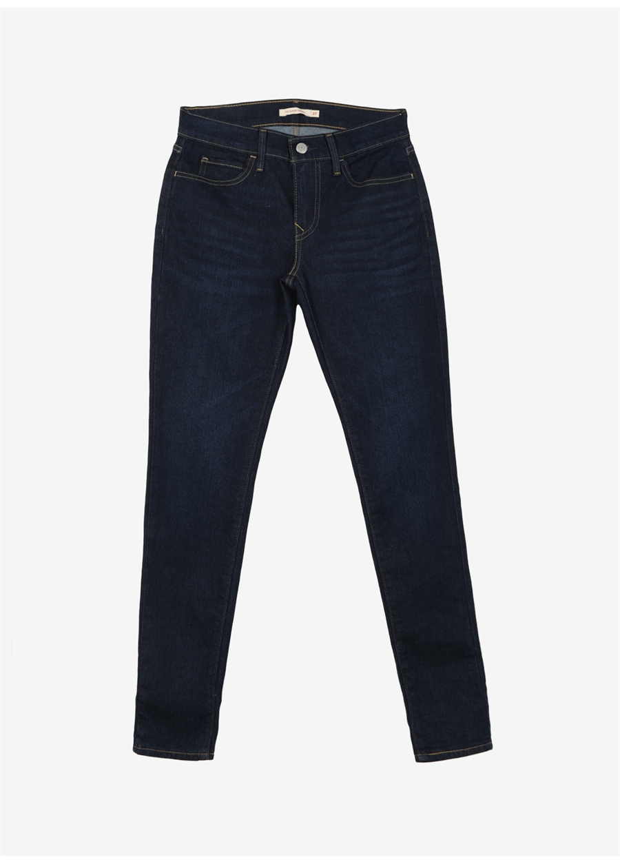Levis A7088-0011 Mavi Kadın Normal Bel Super Skinny Denim Pantolon