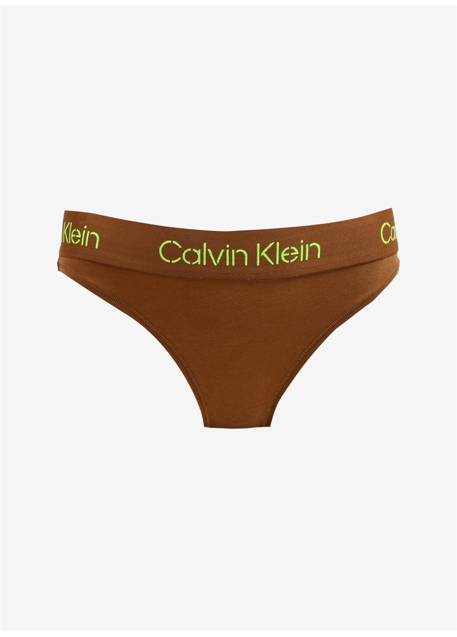 Calvin Klein Açık Kahve Kadın Bikini Külot 000QF7459E