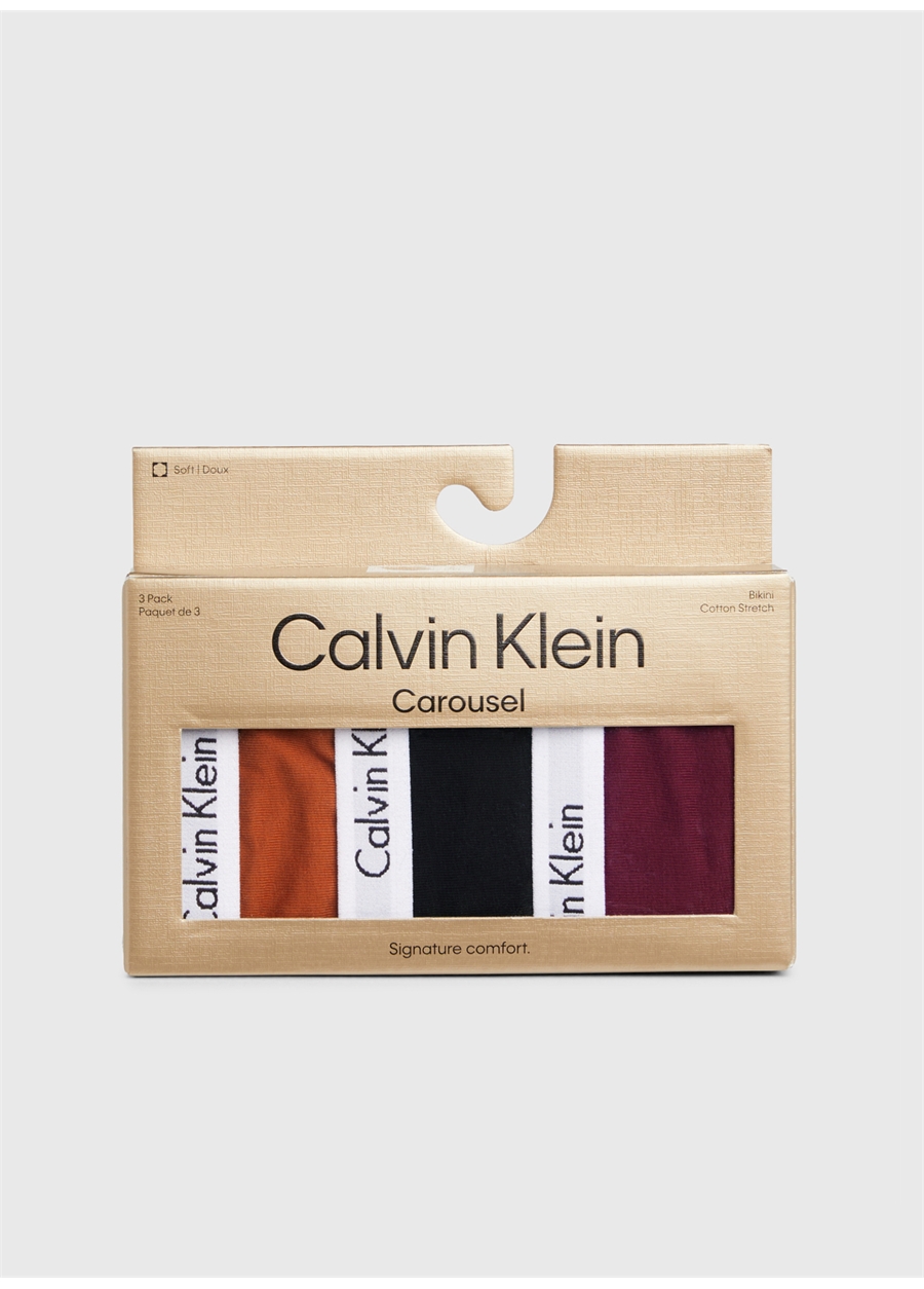 Calvin Klein Çok Renkli Kadın Bikini Külot 000QD5146E