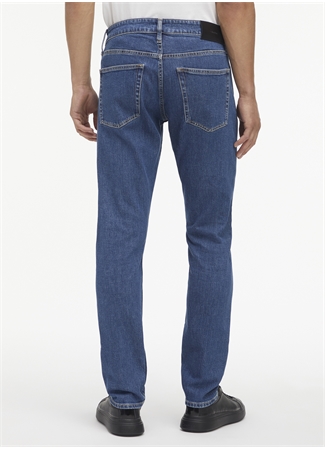 Calvin Klein Normal Bel Normal Paça Slim Fit Mavi Erkek Denim Pantolon K10K1107081BJ_1