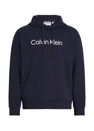 Calvin Klein Kapüşon Yaka Mavi Erkek Sweatshırt K10K111345CHW_0