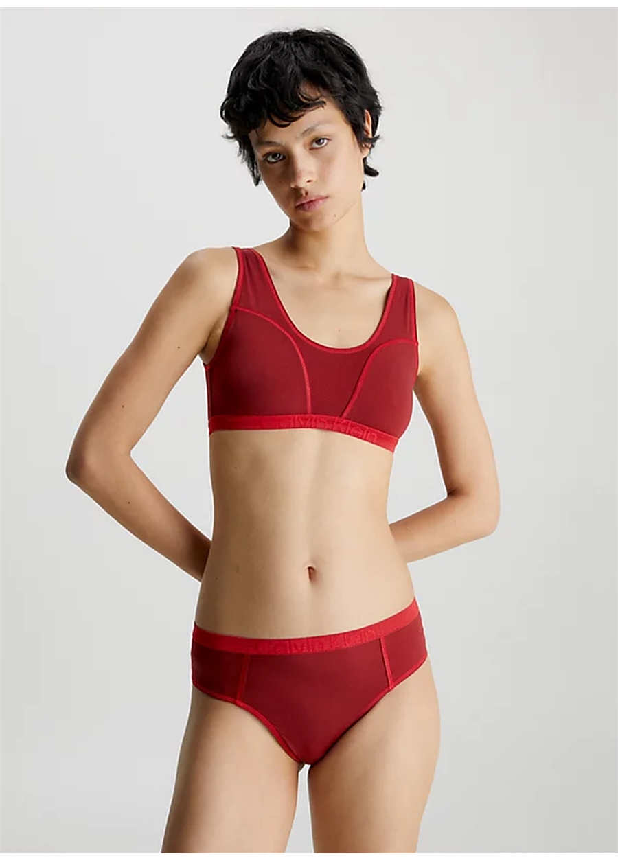 Calvin Klein Kırmızı Kadın Çamaşır Takımı 000QF7493E
