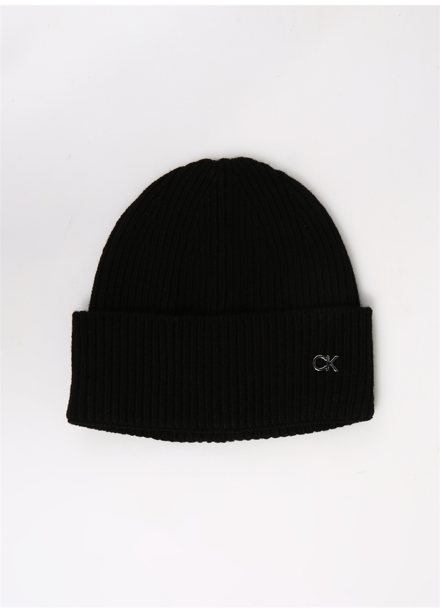 Calvin Klein Siyah Kadın Şapka K60K610991BAX