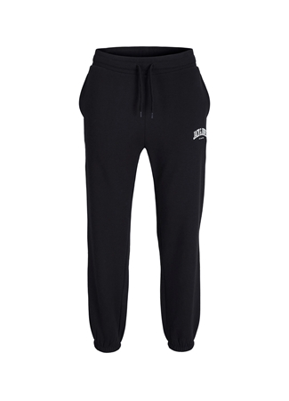 Jack & Jones Siyah Erkek Çocuk Uzun Lastikli Baskılı Eşofman Altı JPSTKANE JJJOSH SWEAT PANTS JNR_2