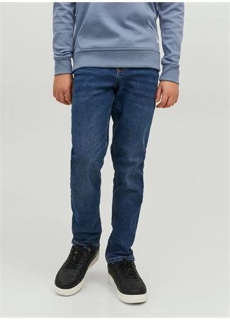 Jack & Jones JJIGLENN JJIORIGINAL MF 070 NOOS JN Açık Mavi Erkek Normal Bel Normal Denim Pantolon