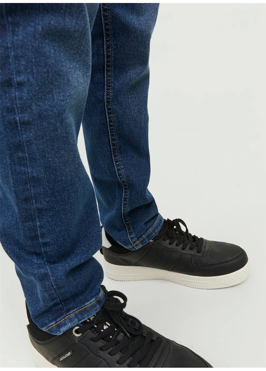 Jack & Jones JJIGLENN JJIORIGINAL MF 070 NOOS JN Açık Mavi Erkek Normal Bel Normal Denim Pantolon_4