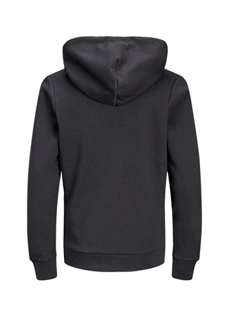 Jack & Jones Siyah Erkek Çocuk Sweatshirt JJECORP LOGO SWEAT HOOD NOOS JNR_1