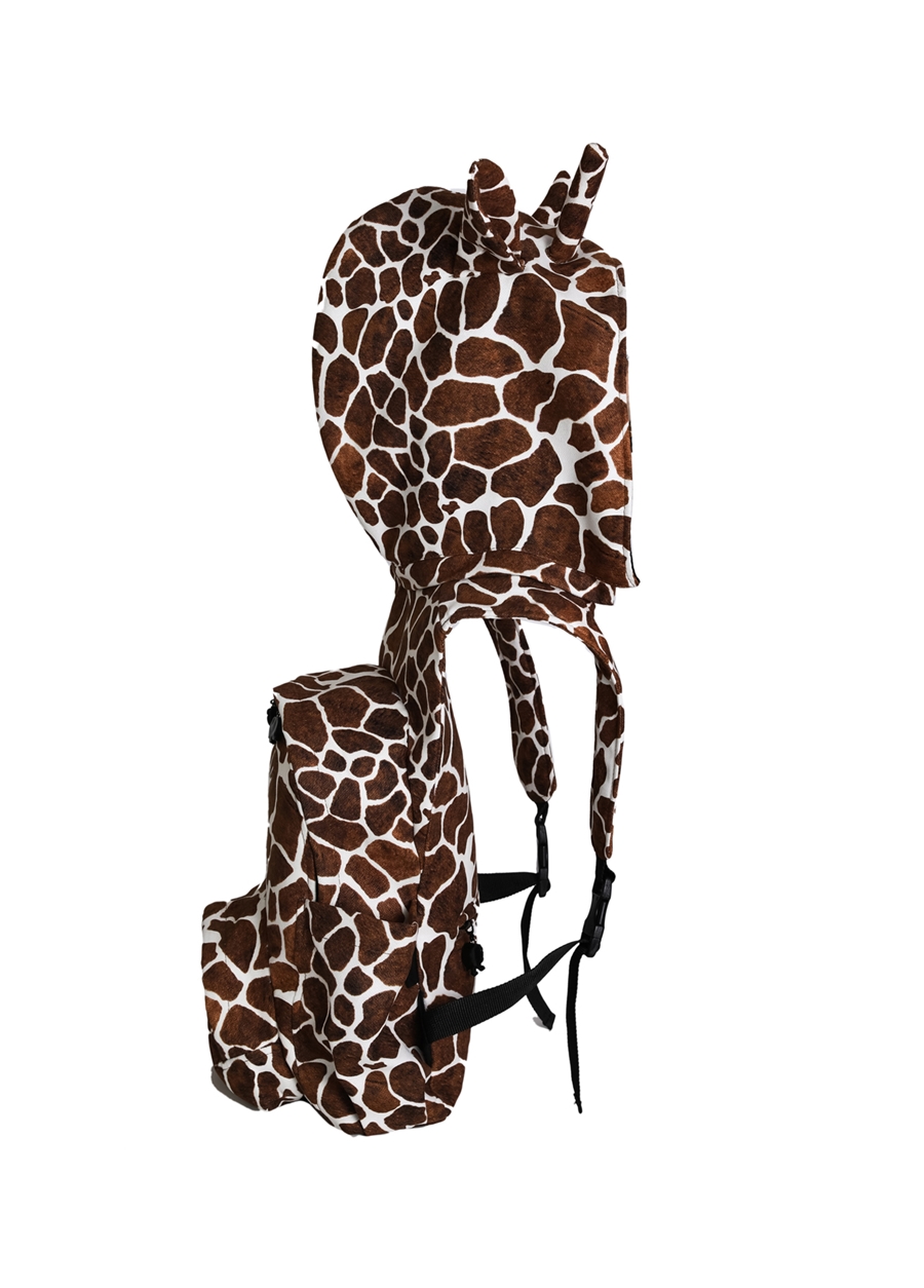 Morikukko Kahve Bebek 27X33x7 Cm Sırt Çantası KIDS GIRAFFE_2