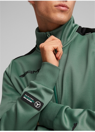 Puma fleece best sale track jacket