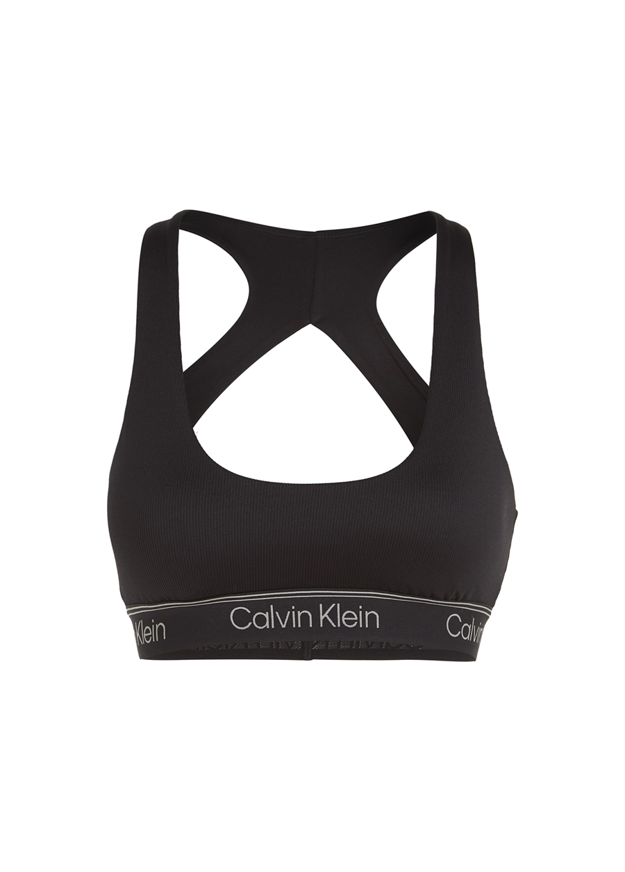 Calvin Klein Siyah Kadın Sporcu Sütyeni 00GWS3K122BAE HYBRID - Medium Suppo_0