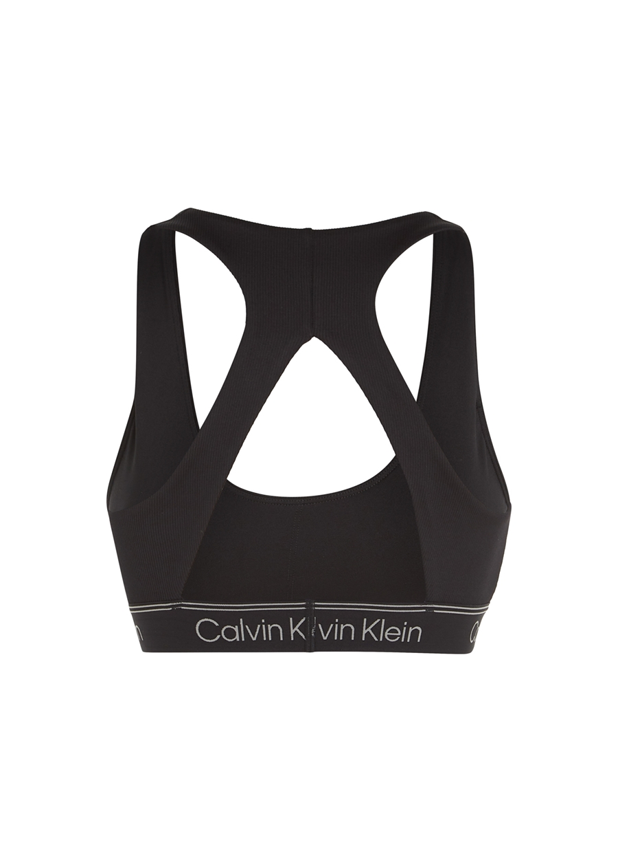 Calvin Klein Siyah Kadın Sporcu Sütyeni 00GWS3K122BAE HYBRID - Medium Suppo_1